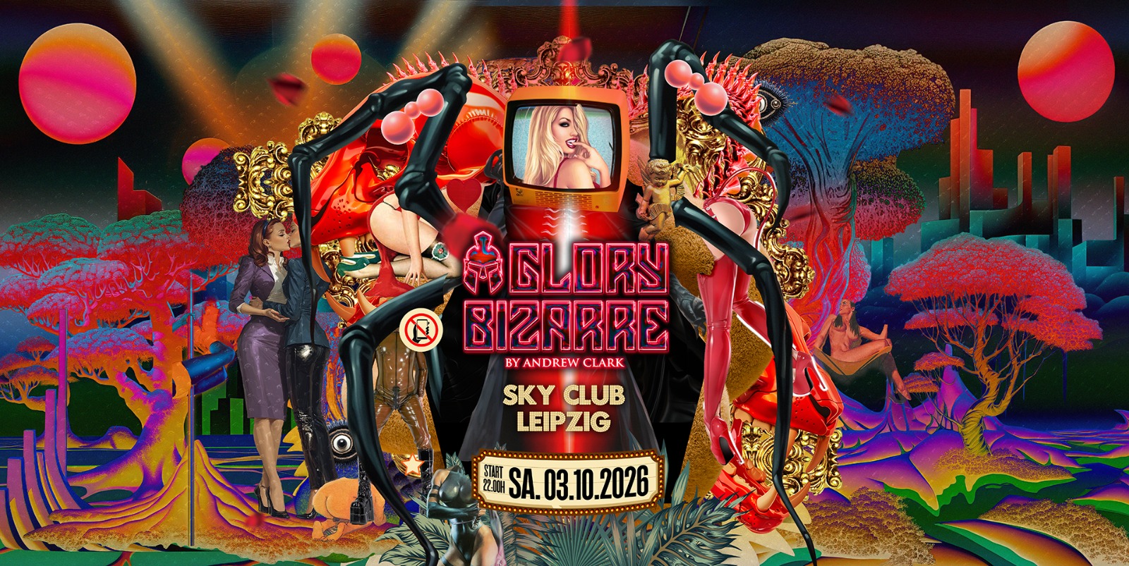 Foto - Sa. 03.10.2026 - GLORY BIZARRE by Andrew Clark